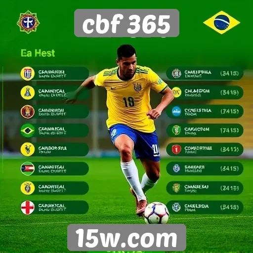 Análise das funcionalidades do site CBF 365